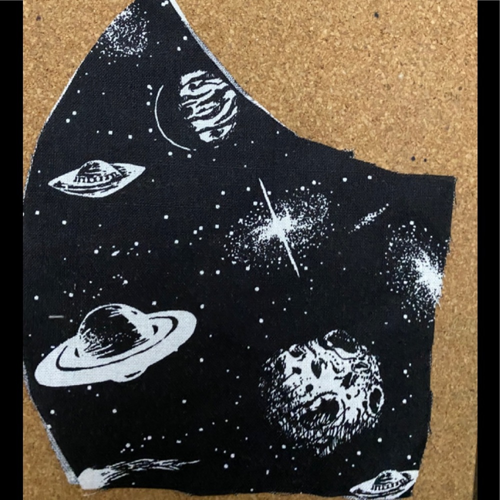 NWT Colorado made Solar System Print mask